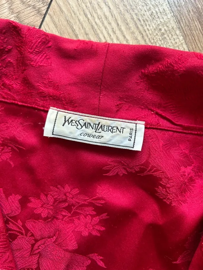 Chemisier vintage Yves Saint Laurent - Paris - photo numéro 5