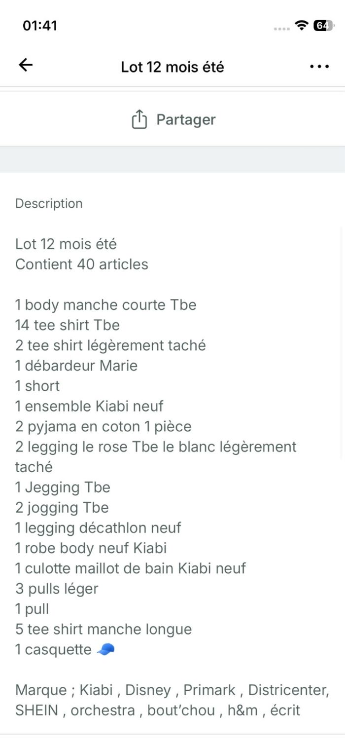 Vêtements fille 12 mois été - photo numéro 8