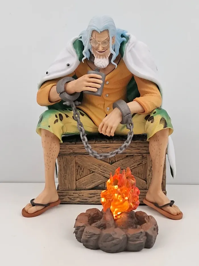 Figurine One Piece - Rayleigh au Feu de Camp - photo numéro 2