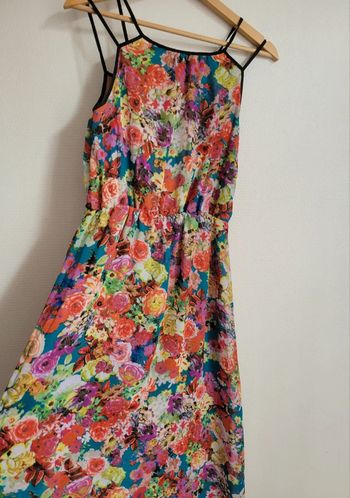 Longue robe d'été fleurie