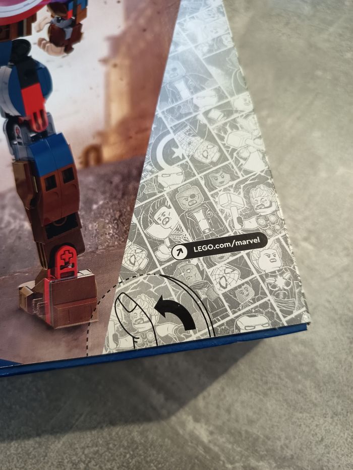 Lego 76258 Marvel Captain America - photo numéro 5