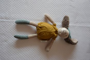 DOUDOU LAPIN OCRE * MOULIN ROTY * 1737.