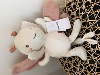 Noukie's - Peluche libellule Louli - Blanc