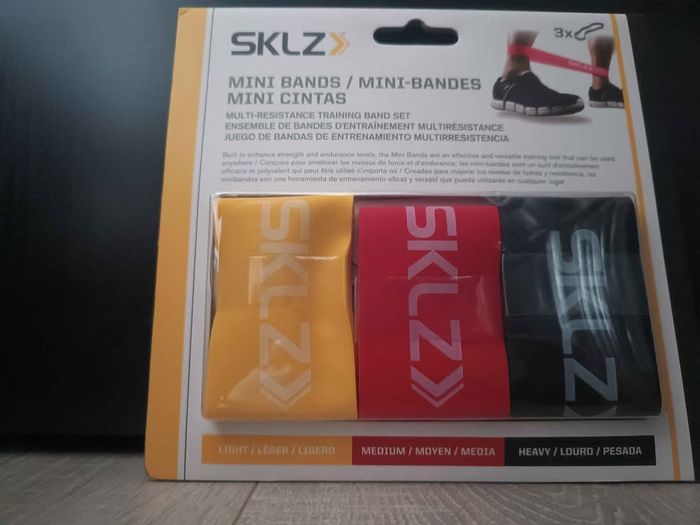 [NEUF] Lot de 3 mini bandes de résistance SKLZ