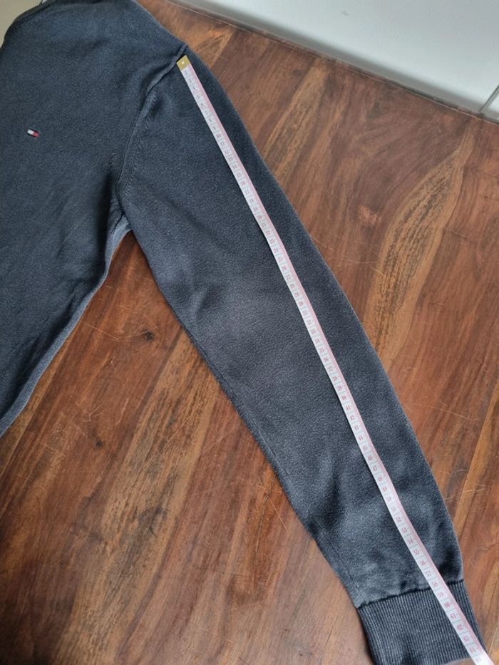 Pull col V Tommy Hilfiger Homme Taille L - photo numéro 8
