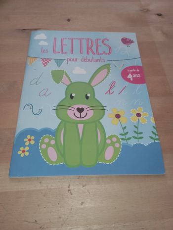 Livre les lettres pour les débutants