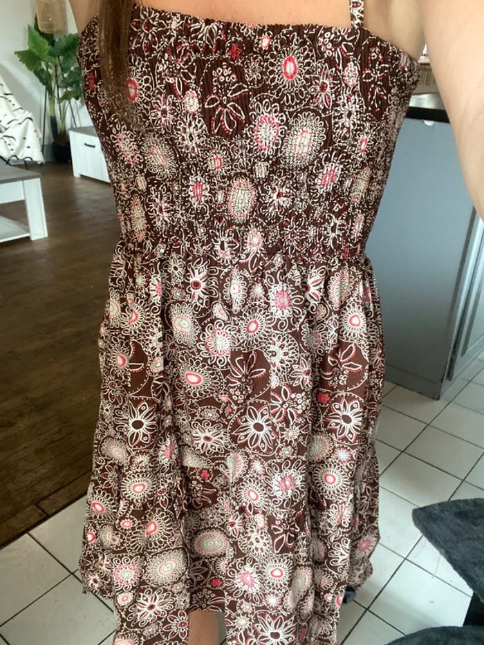 Robe à motifs coloré en coton - photo numéro 5