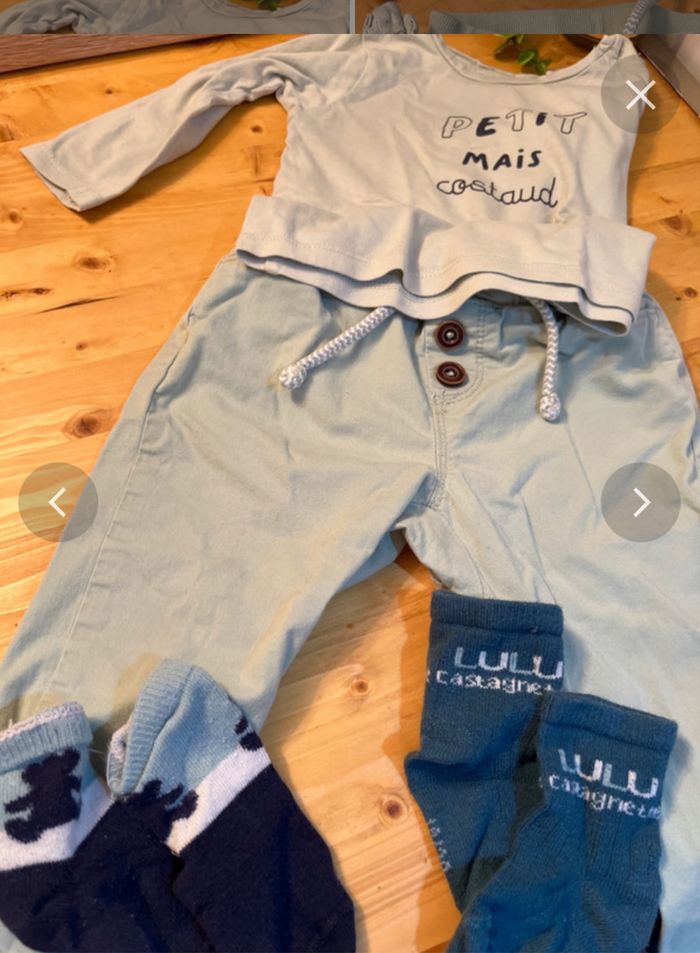 Pantalon + haut bébé garçon - photo numéro 2