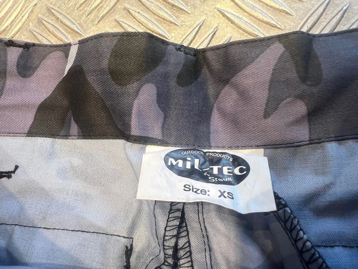Short bermuda mil-tec camo urbain neige neuf taille xs - photo numéro 2