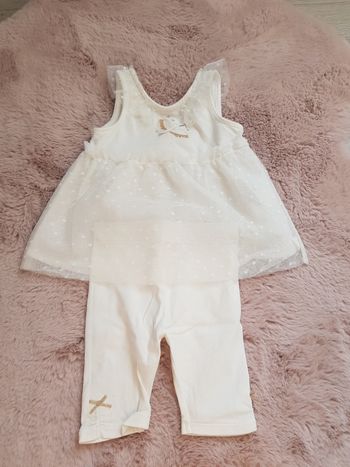 Robe et legging 6 mois