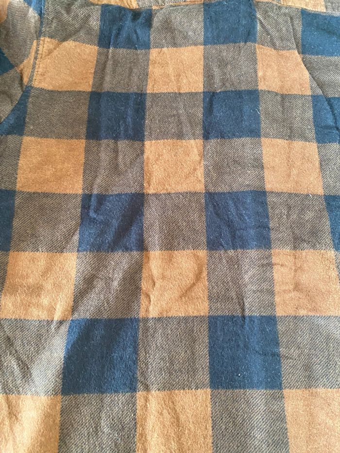 Chemise In Extenso marron et noire à gros carreaux taille M - photo numéro 14
