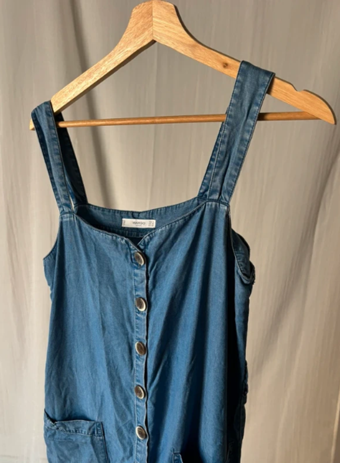Vestido tirantes denim Zara - photo numéro 2