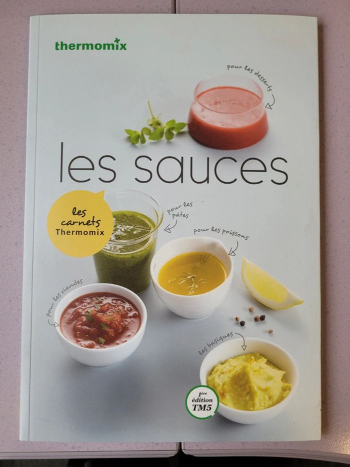 Livre recettes sauce thermomix
