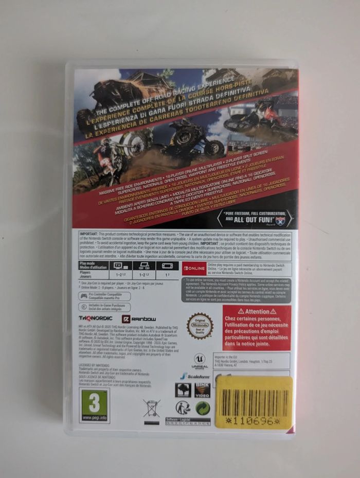 MX vs ATV switch - photo numéro 2