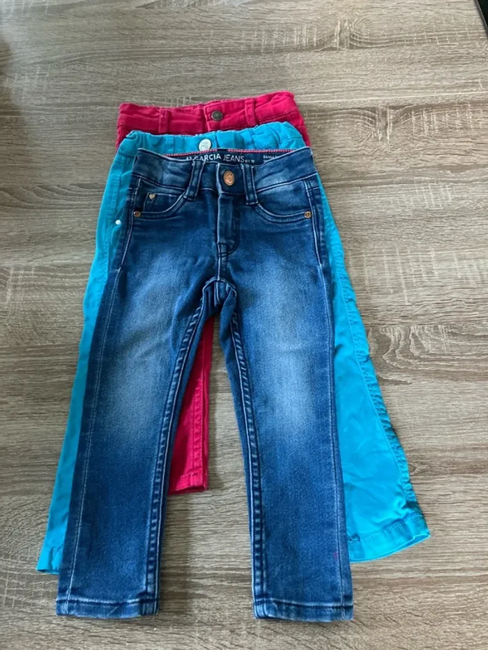 Lot 3 pantalons