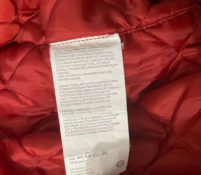 Veste Blouson Matelassés Imperméable C&A Garçon Taille 9 ans - photo numéro 6