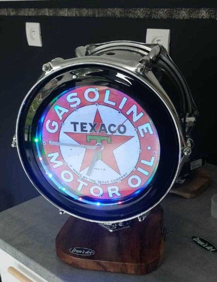 Horloge fût Alto Texaco - photo numéro 3