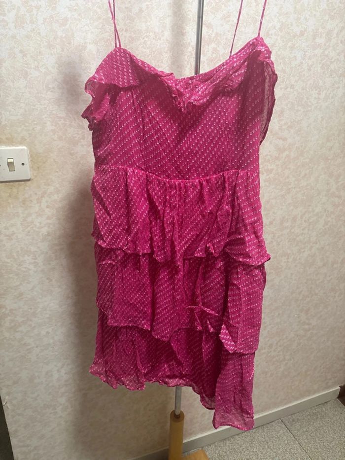 🌸 Robe Claudie Pierlot Rayonnante – Taille 38 🌸