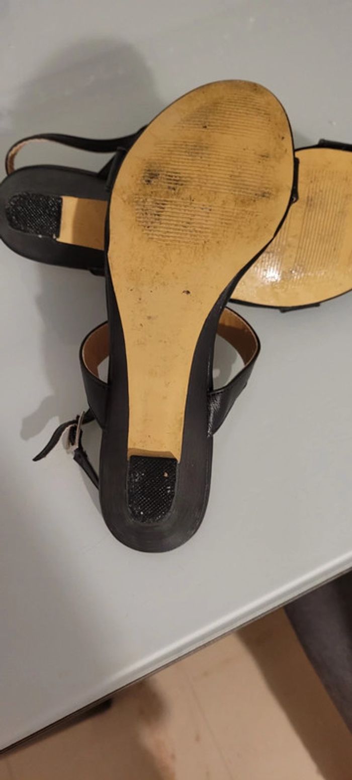 Chaussures noires avec strass t 38 - photo numéro 4