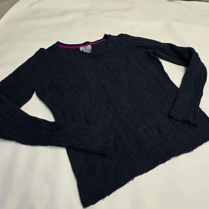 Pull Torsadé laine merino - photo numéro 2