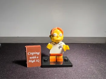 Lego minifigure série 2 simpsons Martin prince