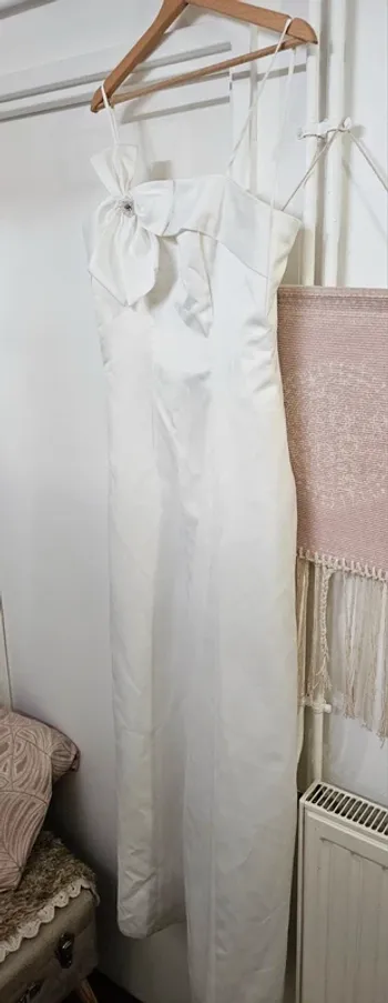 Robe de Mariée ou Cérémonie Écru Taille 40
