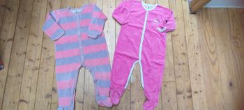 Lot 2 pyjamas petit bateau fille 18 mois