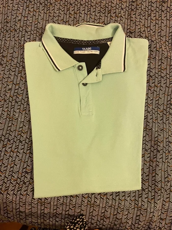 Polo vert pomme