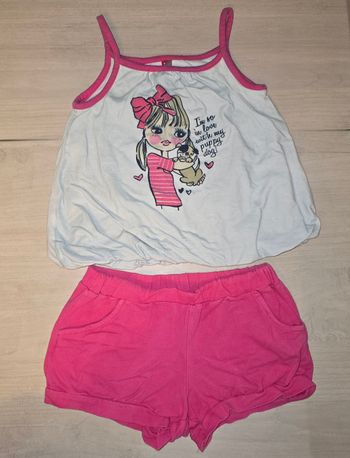 Tenue débardeur short Orchestra