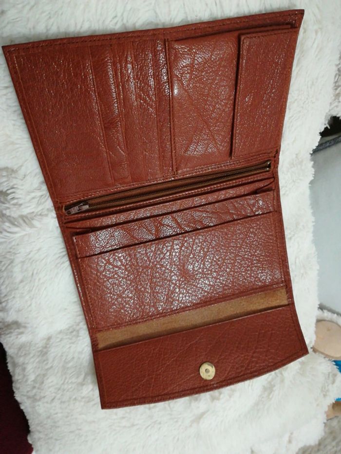 Pochette vintage brune - photo numéro 3