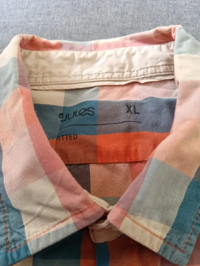 C59 chemise carreaux Jules XL - photo numéro 3