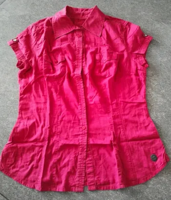 Chemise à manches courtes femme M 38