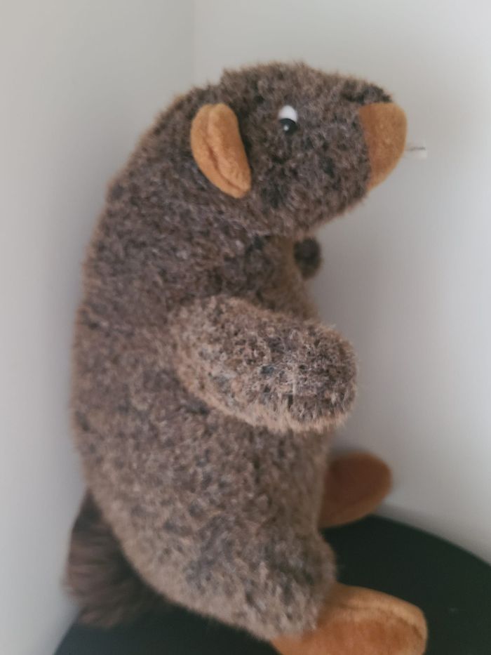 Peluche castor vintage - photo numéro 2