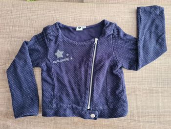 Gilet zippé Grain de blé 36 mois en parfait état