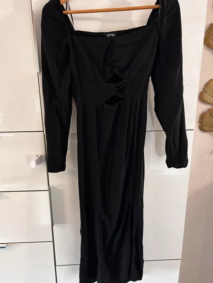 Robe longue noire S