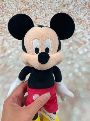 Peluche Mickey officiel Disney Parks neuf Disneyland Paris