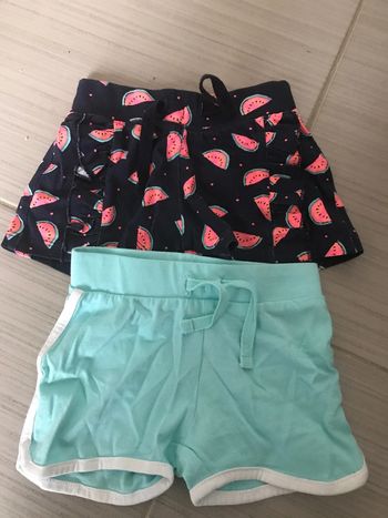 Lot short bébé fille