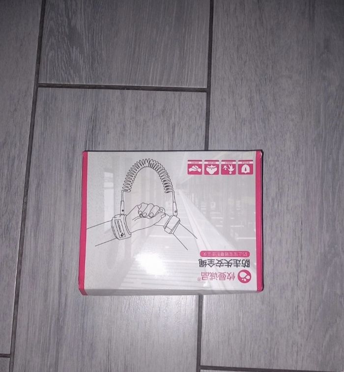Bracelet de sécurité enfant fille rose