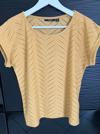 T shirt moutarde Kiabi S
