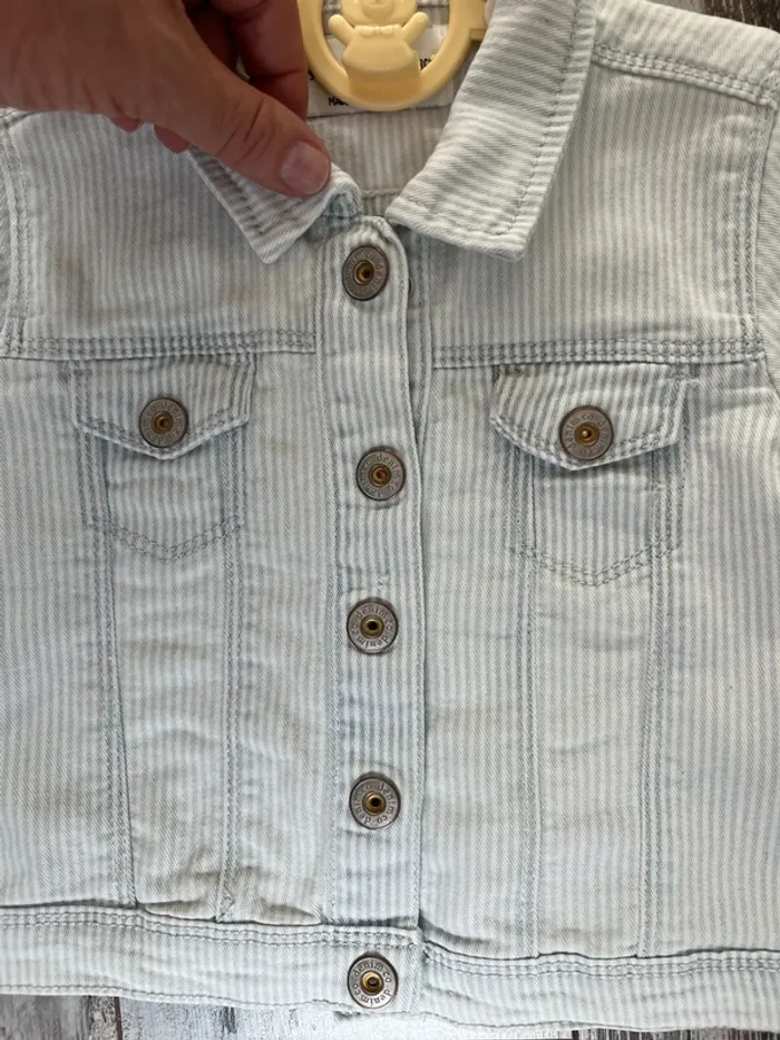 Veste Denim 4/5 ans mixte - photo numéro 4