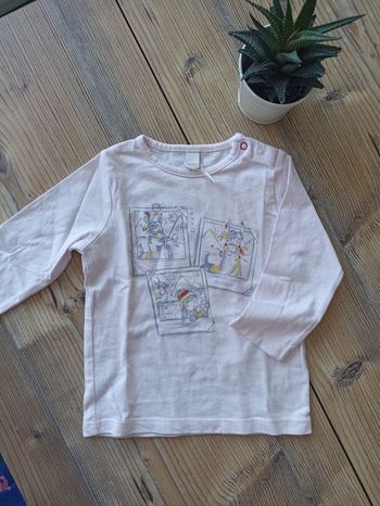 T-shirt fille 6 mois