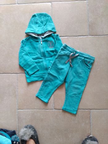 Ensemble jogging Obaibi Okaidi 18 mois