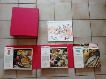 France Cuisine - Coffret recettes vintage 1967