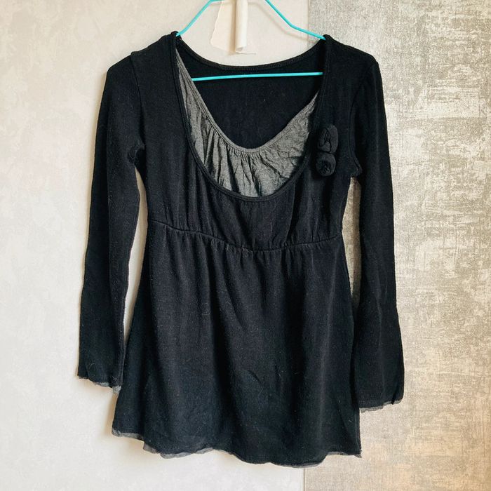 Pull | noir & gris | 38 🌿