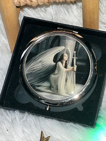 Miroir de poche Anne Stokes L' ange a l'épée