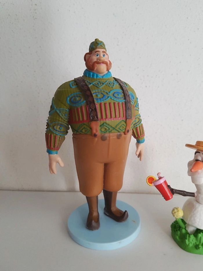 La reine des neiges figurines à collectionner Disney Olaf, Oaken - photo numéro 7