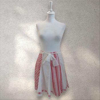 Jupe en coton avec ceinture à nouer taille 36