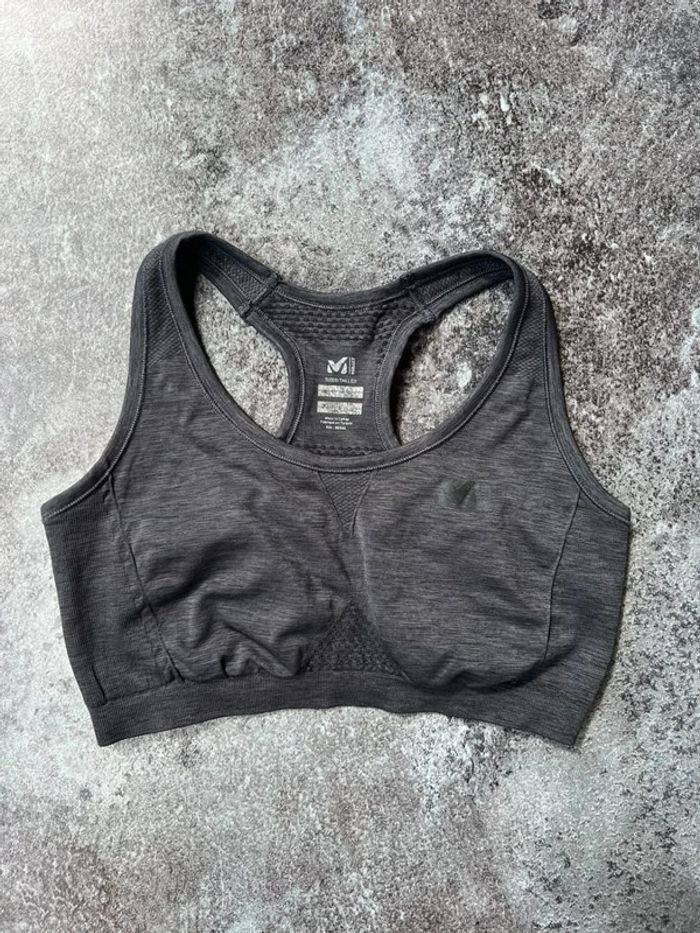 Brassière sport femme Millet taille M Women sports bra Sport-BH Damen Reggiseno sportivo donna