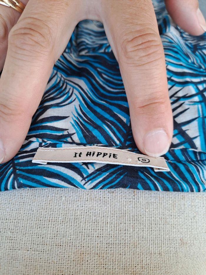 Chemiser blouse sans manche It hippie t. S - photo numéro 5