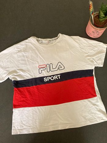Fila tee shirt vêtement fille femme taille S